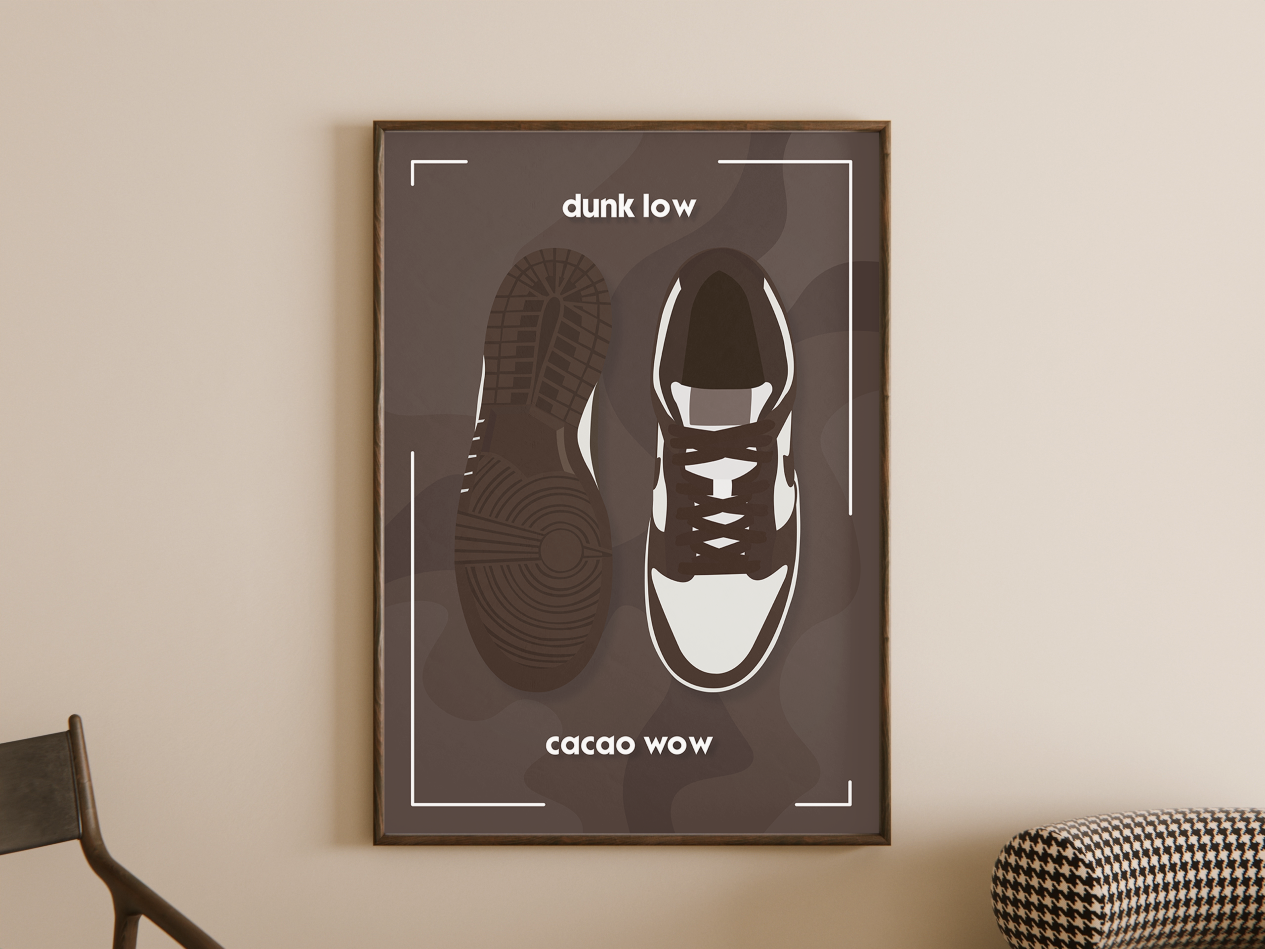 nike-dunk-low-cacao-wow-sneaker-poster