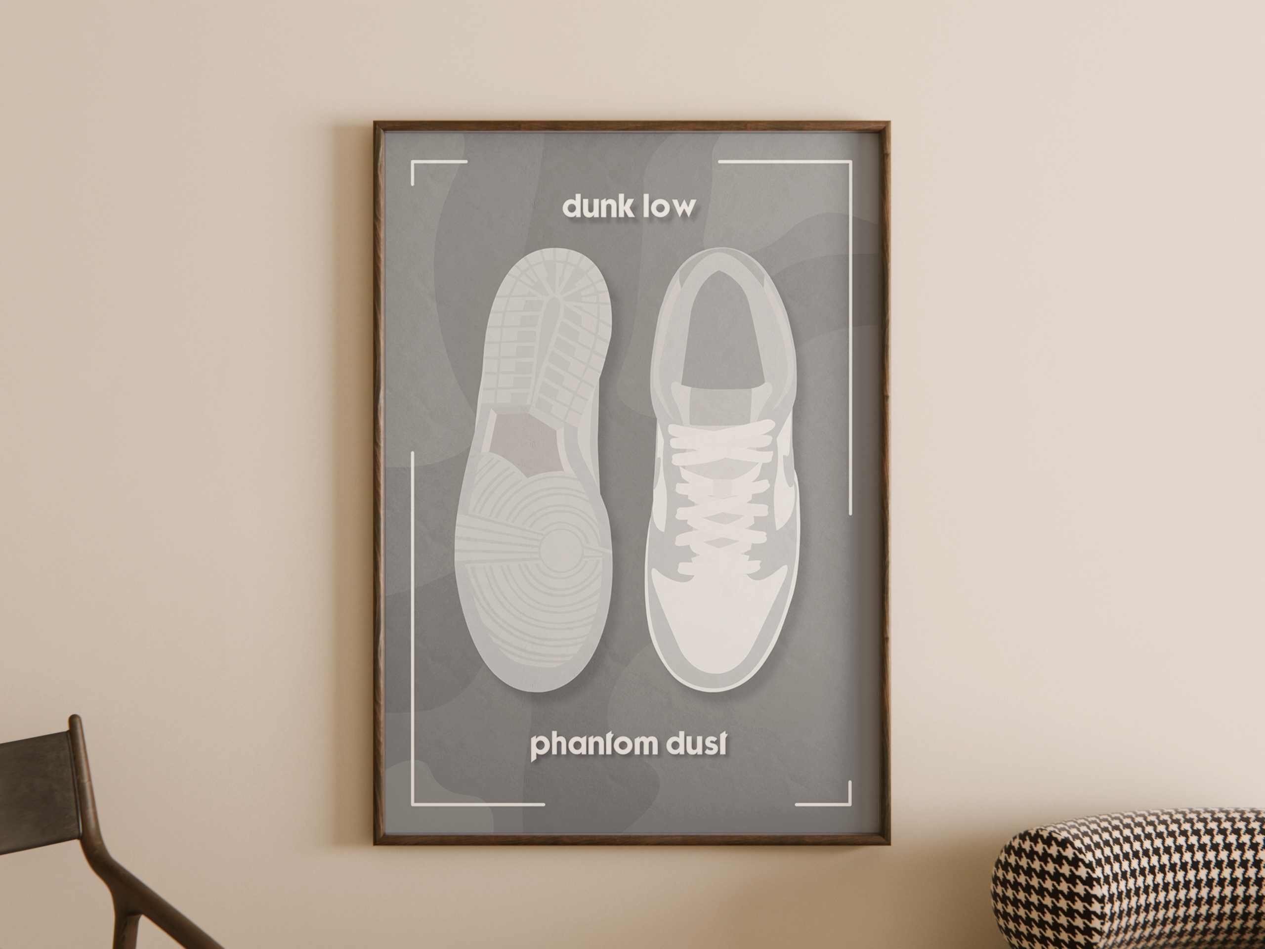 nike-dunk-low-phantom-dust-sneaker-poster