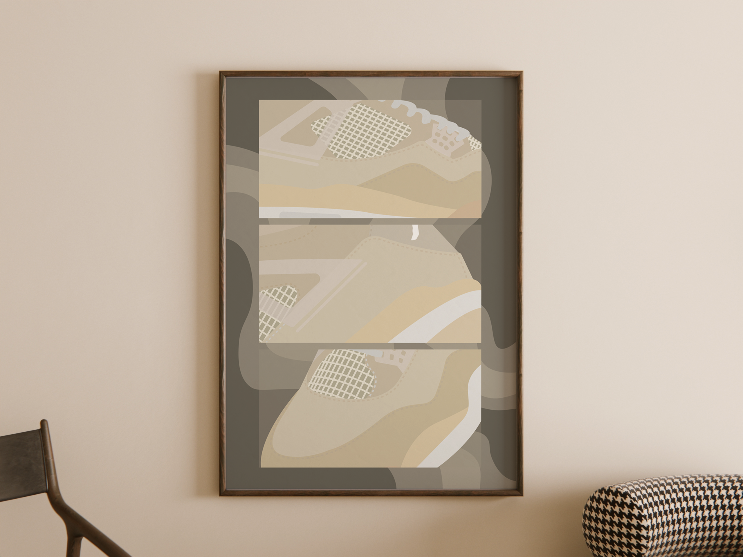 nike-jordan-4-off-white-sneaker-poster-1