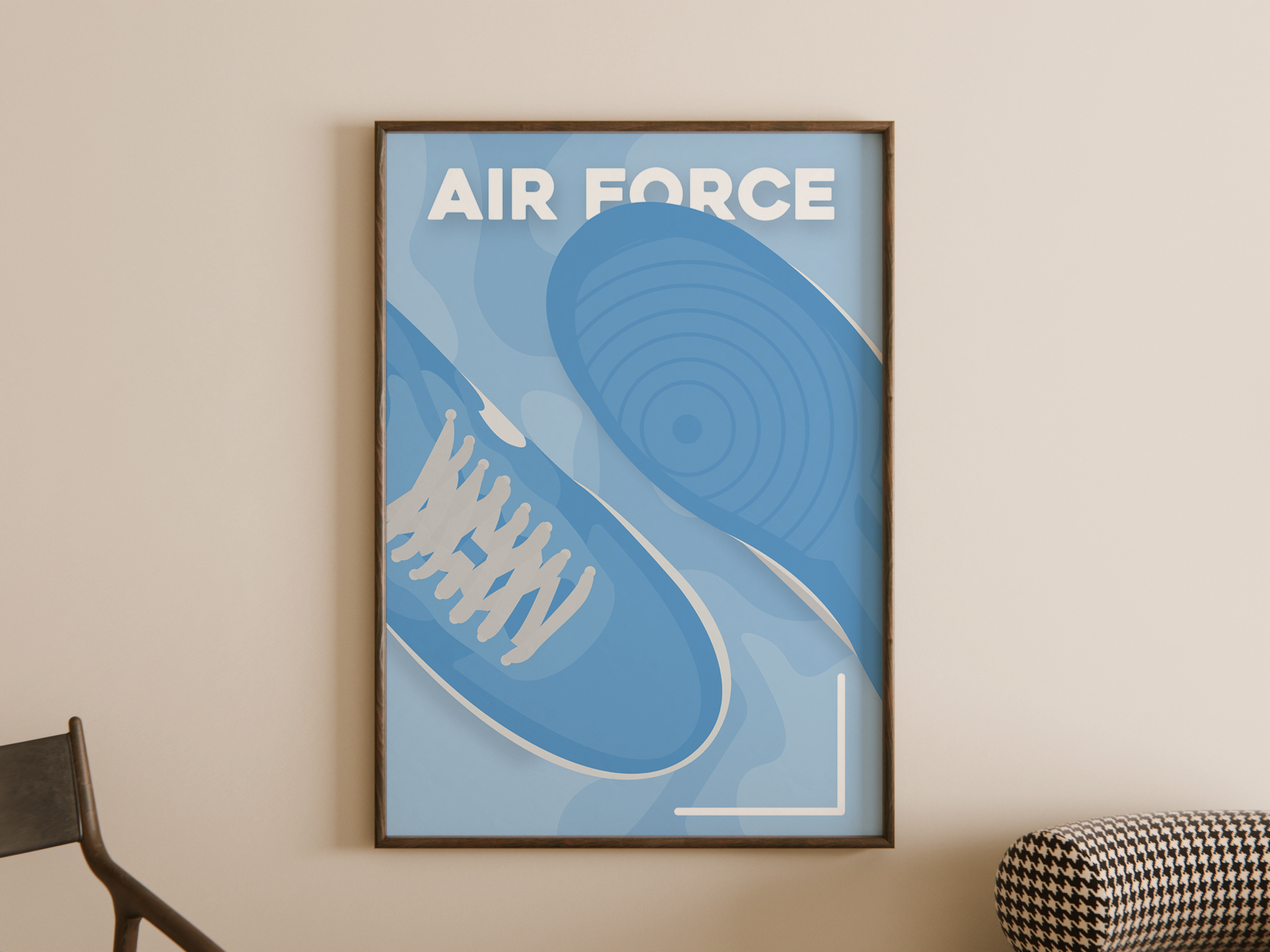 nike-air-force-1-low-university-blue-sneaker-poster